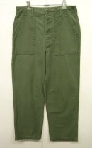 画像: 60'S アメリカ軍 US ARMY "OG107" コットンサテン ベイカーパンツ W34L31 (VINTAGE) 「Bottoms」 入荷しました。