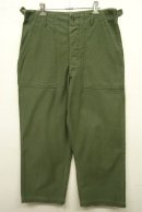 画像: 60'S アメリカ軍 US ARMY "OG107" アジャスター付き コットンサテン ベイカーパンツ (VINTAGE) 「Bottoms」 入荷しました。