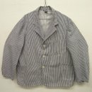 画像: ユーロワーク ワークジャケット カバーオール ストライプ (VINTAGE) 「Jacket」 入荷しました。