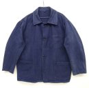 画像: ユーロワーク コットン ワークジャケット カバーオール DK BLUE (VINTAGE) 「Jacket」 入荷しました。