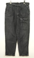 画像: 50'S ユーロワーク 片側ポケット付き ブラックモールスキン ワークパンツ (VINTAGE) 「Bottoms」 入荷しました。