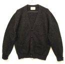 画像: 80'S LL Bean ラムウール ニットカーディガン チャコール USA製 (VINTAGE) 「Knit」 入荷しました。