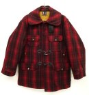 画像: 50'S WOOLRICH 黒タグ ウール マッキーノコート レッド/ブラック (VINTAGE) 「Jacket」 入荷しました。