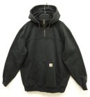 画像: CARHARTT ハーフジップ スウェット パーカー BLACK (USED) 「Parka」 入荷しました。