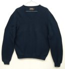 画像: 80'S JANTZEN Vネック ニット ネイビー USA製 (VINTAGE) 「Knit」 入荷しました。