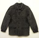 画像: 50'S DUMONT-D'URVILLE フレンチワーク モールスキン カバーオール BLACK (VINTAGE) 「Jacket」 入荷しました。