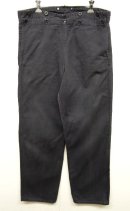 画像: 70'S ユーロワーク 月桂樹ボタン コットン ワークパンツ BLACK (VINTAGE) 「Bottoms」 入荷しました。