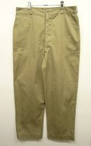画像: 50'S アメリカ軍 USMC フラップ付きバックポケット ボタンフライ チノパンツ W38L33 (VINTAGE) 「Bottoms」 入荷しました。