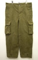 画像: 50'S フランス軍 M47 フィールドパンツ 前期型 KHAKI サイズ33 (VINTAGE) 「Bottoms」 入荷しました。