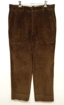 画像: 80'S BROOKS BROTHERS 太畝コーデュロイパンツ ブラウン TALONジップ (VINTAGE) 「Bottoms」 入荷しました。