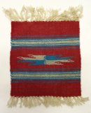 画像: オールド ウール チマヨラグ RED 25cm x 24cm (VINTAGE) 「Antique Goods」 入荷しました。