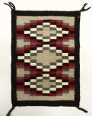画像: オールド ウール チマヨラグ BLACK 42cm x 30cm (VINTAGE) 「Antique Goods」 入荷しました。