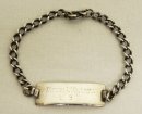 画像: アメリカ軍 US NAVY IDプレート チェーンブレスレット シルバー (VINTAGE) 「Accessorie」 入荷しました。