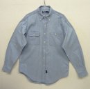 画像: 90'S RALPH LAUREN シャンブレー BDシャツ ブルー カナダ製 (VINTAGE) 「L/S Shirt」 入荷しました。
