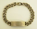画像: IDプレート チェーンブレスレット シルバー (VINTAGE) 「Accessorie」 入荷しました。