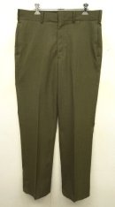 画像: 80'S アメリカ軍 USMC フラップ付きバックポケット ウールパンツ TALONジップ (VINTAGE) 「Bottoms」 入荷しました。