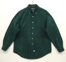 画像: 90'S RALPH LAUREN シャモアクロス 長袖 BDシャツ ダークグリーン (VINTAGE) 「L/S Shirt」 入荷しました。
