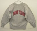 画像: 90'S CHAMPION "PARK TUDOR" 刺繍タグ リバースウィーブ グレー USA製 (VINTAGE) 「Sweat Shirt」入荷しました。