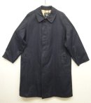 画像: 70'S BURBERRYS "一枚袖" コットン100% バルマカーンコート ネイビー イングランド製 (VINTAGE) 「Jacket」入荷しました。