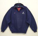 画像: 90'S RALPH LAUREN "RL-93" ガゼット付き ハーフジップ スウェット ネイビー (VINTAGE) 「Sweat Shirt」入荷しました。
