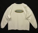 画像: 90'S PATAGONIA "BENEFICIAL T'S" オーバルロゴ バックプリント 長袖 Tシャツ ホワイト USA製 (VINTAGE) 「T-Shirt」入荷しました。