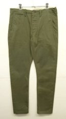 画像: 00'S RALPH LAUREN "SELVEDGE CHINO" 赤耳付き チノパンツ オリーブ (VINTAGE) 「Bottoms」入荷しました。