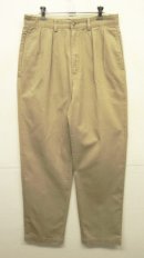 画像: 90'S RALPH LAUREN "ANDREW PANT" ツープリーツ チノパンツ ベージュ (VINTAGE) 「Bottoms」入荷しました。