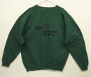 画像: 90'S HEAVY WEIGHT FLEECEWEAR 前Vガゼット クルーネック スウェットシャツ ダークグリーン USA製 (VINTAGE) 「Sweat Shirt」入荷しました。