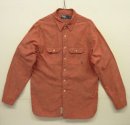 画像: 90'S RALPH LAUREN チンスト付き 長袖 シャンブレー ワークシャツ レッド (VINTAGE) 「L/S Shirt」入荷しました。