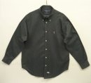 画像: 90'S RALPH LAUREN "YARMOUTH" オックスフォード 長袖 BDシャツ ブラック (VINTAGE) 「L/S Shirt」入荷しました。