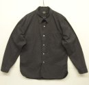 画像: RRL チンスト＆マチ付き コットン ワークシャツ ブラック/ホワイト ポルカドット (USED) 「L/S Shirt」入荷しました。