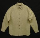 画像: 00'S PERRY ELLIS リネン 長袖 シャツ ベージュ (VINTAGE) 「L/S Shirt」入荷しました。