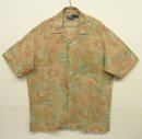 画像: 90'S RALPH LAUREN リネン 半袖 オープンカラーシャツ フローラル柄 (VINTAGE) 「S/S Shirt」入荷しました。