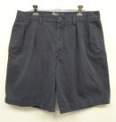 画像: 90'S RALPH LAUREN "TYLER SHORT" ツープリーツ チノショーツ ネイビー (VINTAGE) 「Shorts」入荷しました。
