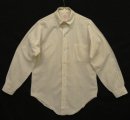 画像: 60'S BROOKS BROTHERS "MAKERS" 6ボタン オックスフォード BDシャツ ストライプ USA製 (VINTAGE) 「L/S Shirt」入荷しました。