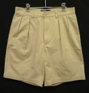 画像: 90'S RALPH LAUREN "TYLER SHORT" ツープリーツ チノショーツ ベージュ (VINTAGE) 「Shorts」入荷しました。