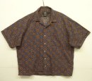 画像: 90'S RRL 初期 三ツ星タグ コットン 半袖 オープンカラーシャツ 総柄 (VINTAGE) 「S/S Shirt」入荷しました。