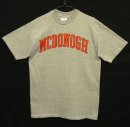 画像: 90'S THE COTTON EXCHANGE "MCDONOGH" シングルステッチ Tシャツ ヘザーグレー USA製 (DEADSTOCK) 「T-Shirt」入荷しました。