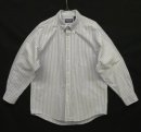画像: 90'S LANDS' END "HYDE PARK OXFORD" オックスフォード 長袖 BDシャツ ブルー/ホワイト ストライプ USA製 (VINTAGE) 「L/S Shirt」入荷しました。