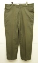 画像: 70'S SEARS "PERMA-PREST" ワークパンツ 42TALONジップ オリーブ (VINTAGE) 「Bottoms」入荷しました。