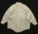 画像: 90'S BROOKS BROTHERS "MAKERS" オックスフォード BDシャツ ホワイト USA製 (VINTAGE) 「L/S Shirt」入荷しました。