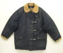 画像: 80'S FAY ウールライナー付き 襟コーデュロイ ファイヤーマンコート ネイビー イタリア製 (VINTAGE) 「Jacket」入荷しました。