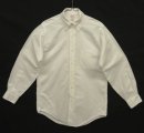 画像: 90'S BROOKS BROTHERS オックスフォード BDシャツ ホワイト USA製 (VINTAGE) 「L/S Shirt」入荷しました。