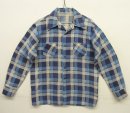 画像: 70'S UNKNOWN コットン プリントネルシャツ チェック柄 (VINTAGE) 「L/S Shirt」入荷しました。