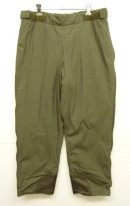 画像: 80'S ドイツ軍 裏地ボア サイドジップ付き コールドウェザーパンツ カーキ (DEADSTOCK) 「Bottoms」入荷しました。