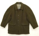 画像: 90'S BURBERRYS ウール ラグランスリーブ ハーフコート オリーブ スペイン製 (VINTAGE) 「Jacket」入荷しました。