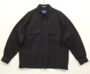 画像: 90'S PENDLETON ウール 隠しボタンダウン ボックスシャツ ブラック メキシコ製 (VINTAGE) 「L/S Shirt」入荷しました。
