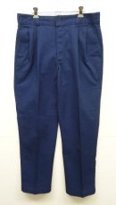 画像: 90'S DICKIES ツープリーツ ワークパンツ ネイビー W34L30 USA製 (VINTAGE) 「Bottoms」入荷しました。