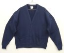 画像: 90'S JERZEES スウェット カーディガン ネイビー (VINTAGE) 「Sweat Shirt」入荷しました。
