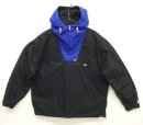 画像: 00'S J.CREW ALWAYS コットン カラーブロック アノラックパーカー ブラック/ブルー (VINTAGE) 「Jacket」入荷しました。